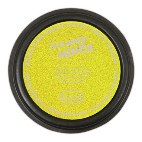 Tusz do stempli Stampo 7,5cm Żółty fluo